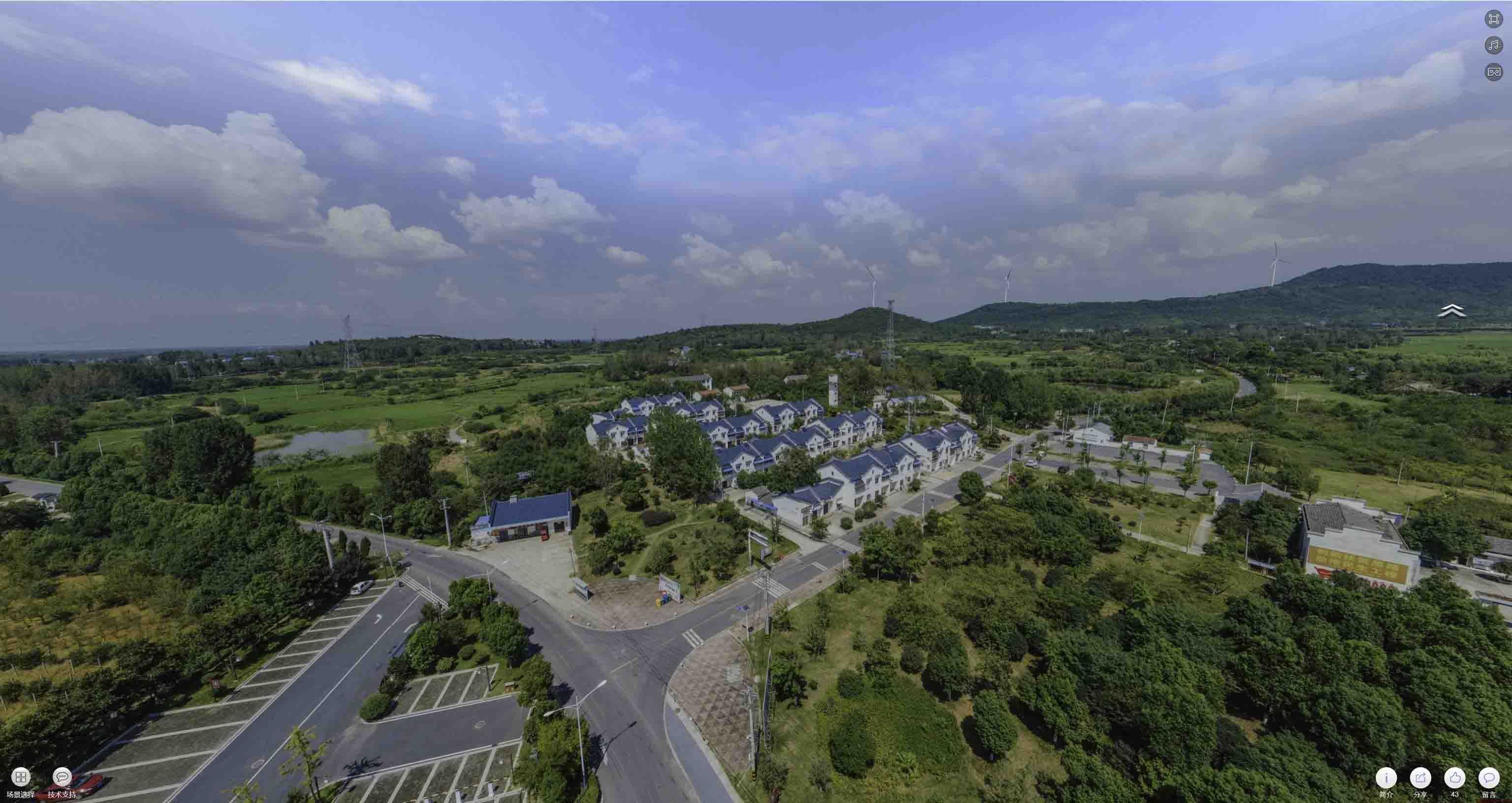 富县360全景拍摄：记录生活每一刻的完整视角——在手绘地图中的创意应用