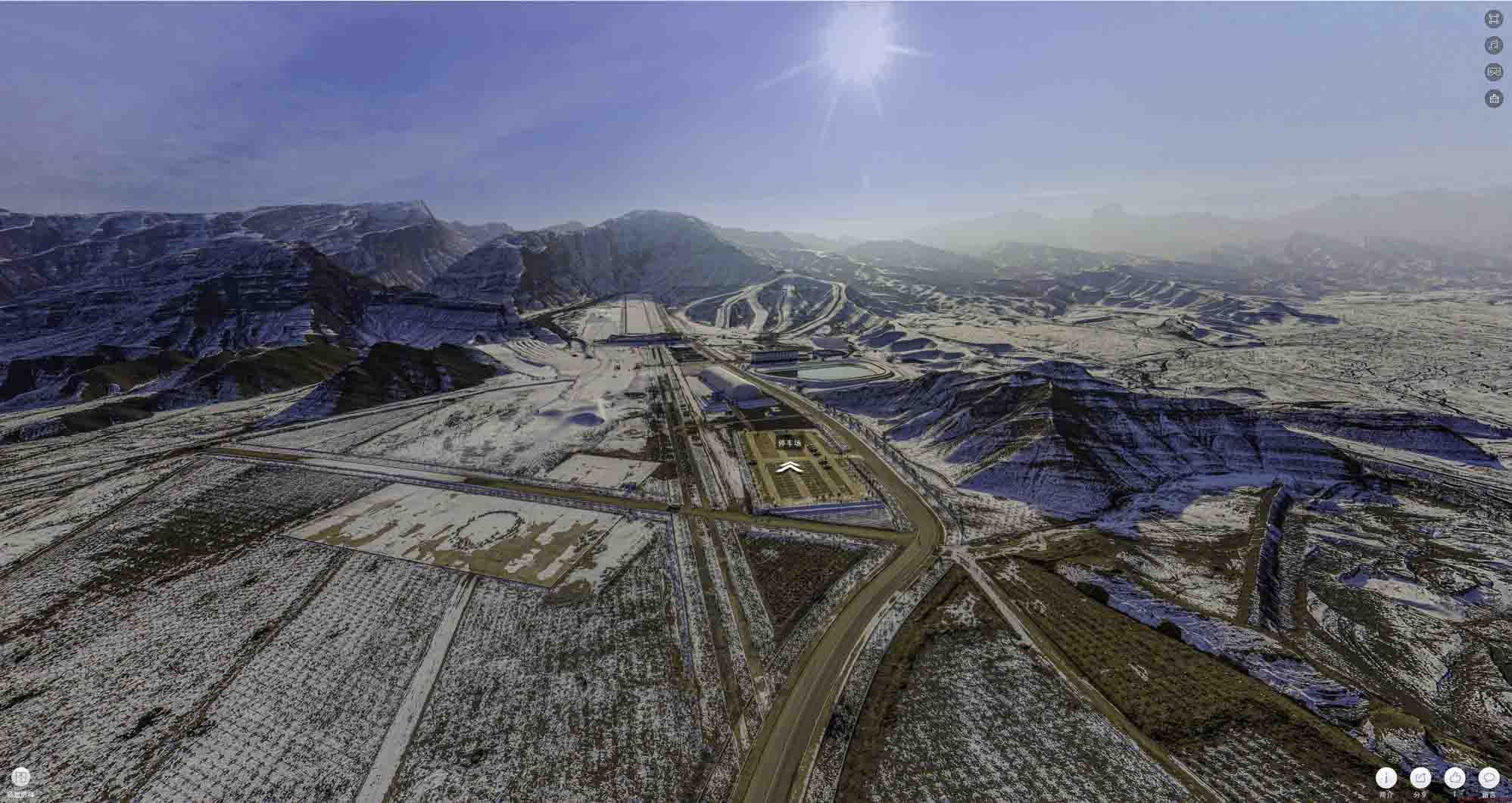 富县720全景技术：开启全方位视觉新纪元——在手绘地图中的应用探索